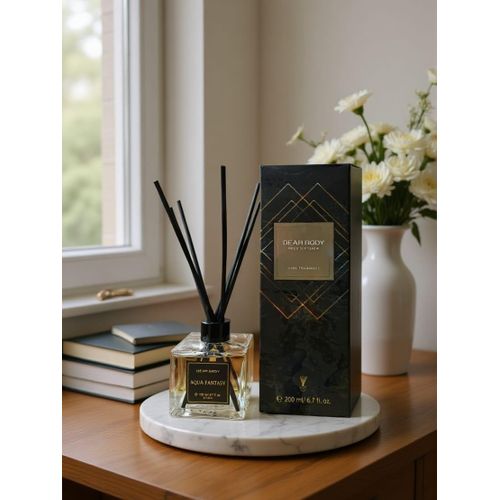 product_image_name-Dear Body-Aqua Fantasy Reed Diffuser – 200ml  Long-Lasting Home Fragrance -1