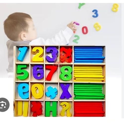 A & Shine Multifunctional Kids Mathematics Learning Board - Multicolour