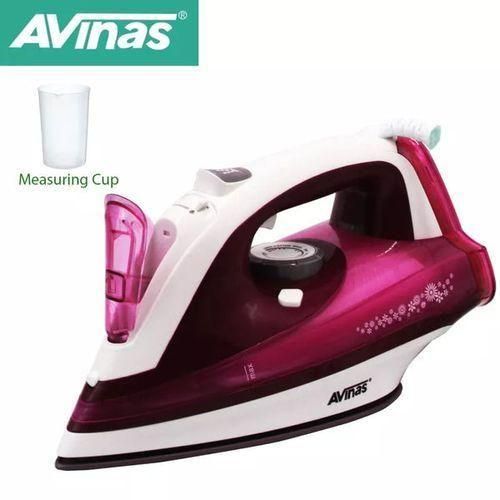product_image_name-Avinas-3000W - Powerful Nonstick High Quality Steam Iron - Pink/White-1