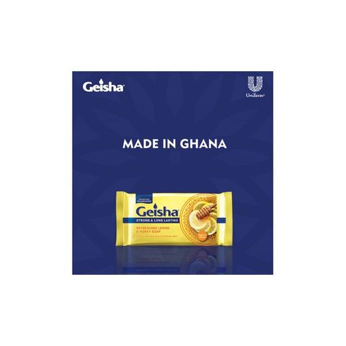 product_image_name-Geisha Soap-Refreshing Lemon & Honey Soap - 180g - Yellow-4