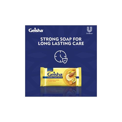 product_image_name-Geisha Soap-Refreshing Lemon & Honey Soap - 180g - Yellow-6