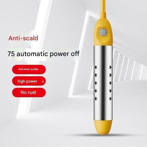 product_image_name-Generic-Household Electric Water Heater Anti-Scalding Automatic Power Off at 75°C - Yellow British Standard-1
