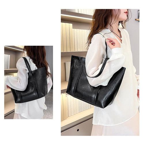 product_image_name-Fashion-4pcs set Ladies' vintage tote bag+crossbody sling bag+wallet+card bag for women-3