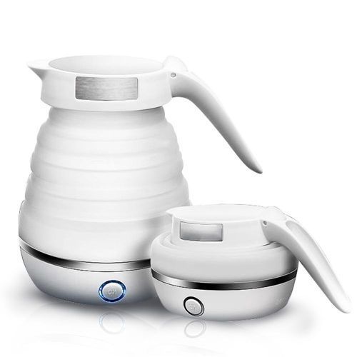 Generic Electric Foldable Silicon Kettle 0.6L -White