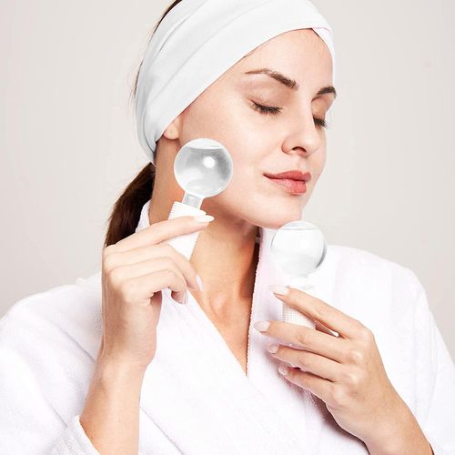 product_image_name-Generic-Ice Globe Facial Massager (2pcs) - White-1