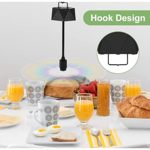 product_image_name-Generic-Flower Pot Fly Repellent Fan - Black (10 Pieces)-2