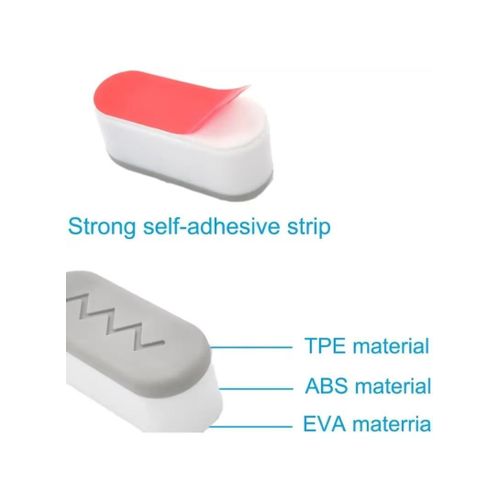Generic Universal Toilet Seat Bumpers - Self-Adhesive Lid Spacers, 4 Pieces - image 6