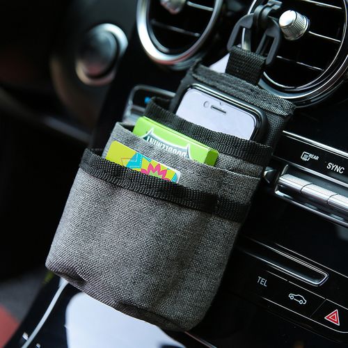 Shop Generic Car Storage Organizer Box Oxford Bag Hanging Holder Outlet  Vent Stowing Tidying In Auto Phone Pocket Bucket Bag Car Accessories Online