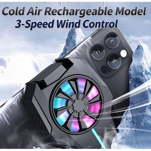Generic mobile phone fan，rechargeable wireless， for long hour mobile game play - image 6