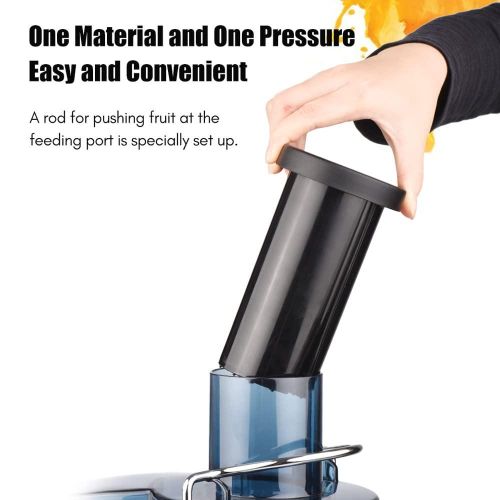 White Label Juice Extractor 500ml - Black/Silver - image 3