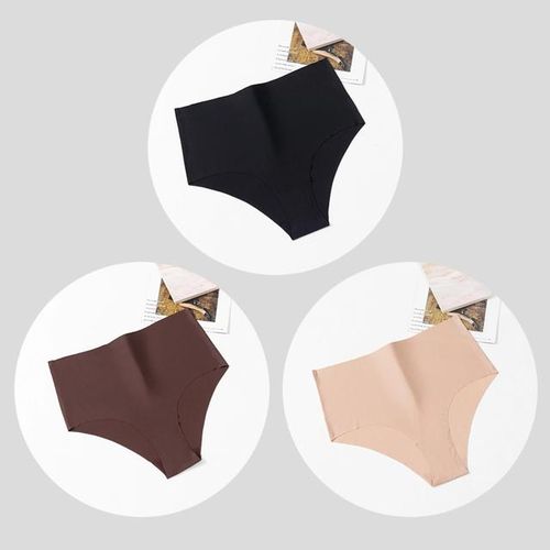 Shop Generic Bzel 3pcs/set High Waist Women's Panties Lingerie