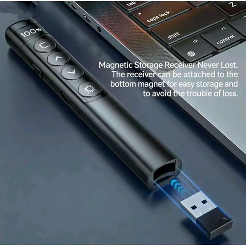 Generic Multimedia Flip Pen PPT Remote,180 Day Battery, Plug & Play, Hyperlink Support - image 7