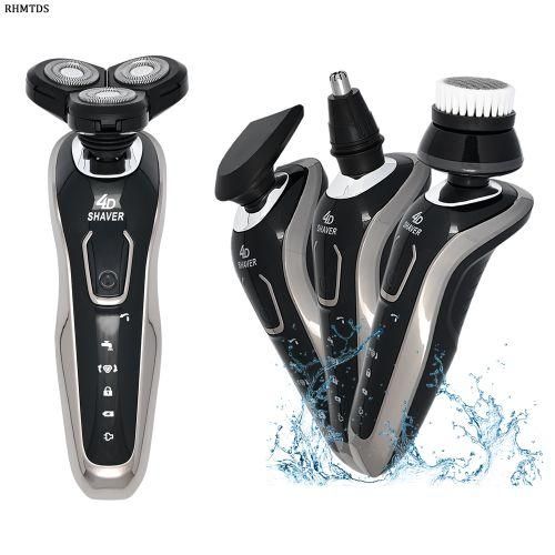 product_image_name-Generic-Waterproof Electric Shaver with Fast Charging, Rechargeable Men's Shaver and Beard Trimmer-1