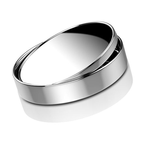 product_image_name-Generic-2pcs Car Rearview Mirror, High-definition Round Mirror, 360 Degree Adjustable Blind Spot Mirror, Wide-angle Mirror-3