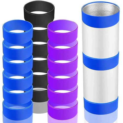 Shop Generic Silicone Bands for Sublimation Tumbler, 2 Sizes Elastic  Sublimation Paper Holder Ring Bands Reducing Ghosting DIY Art Online