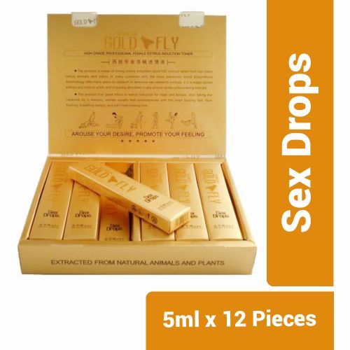 Shop Spanish Gold Fly Sex Drops - 5ml x 12 Pieces Online