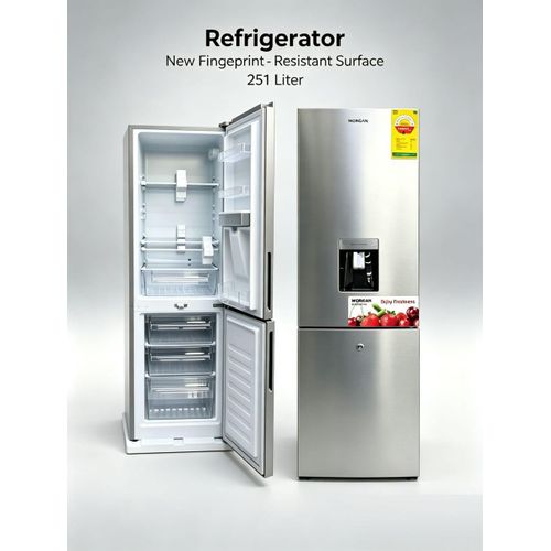 Morgan Home Morgan 251-Litre Bottom-Freezer Refrigerator
