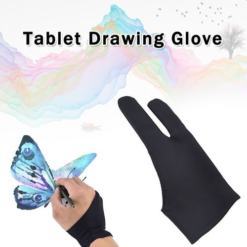 Shop Generic Tablet Drawing Glove Artist Glove For Ipad Pro Pencil / Pen  Online