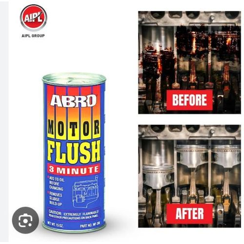 AD Abro Car Engine Motor Flush Oil for Car Engines - Multicolour