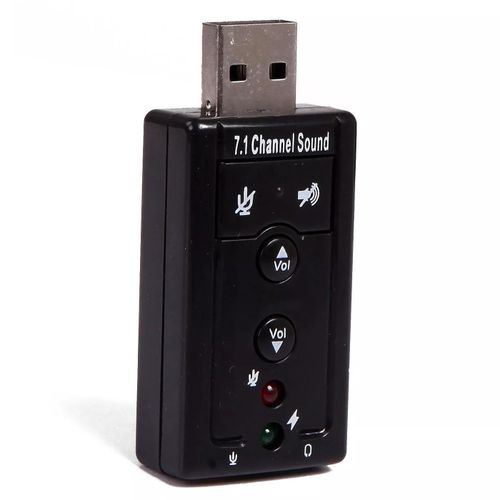 product_image_name-Generic-USB Virtual Sound Card Adapter  - Black-1