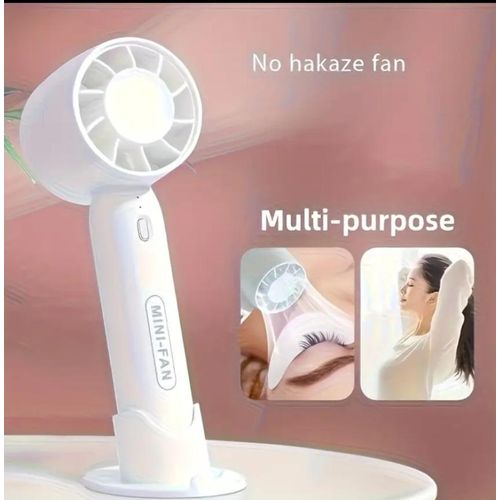 product_image_name-Generic-Mini Handheld Bridal Fan Series-Leg 3-Speed Adjustable Portable Desktop - Pink -6