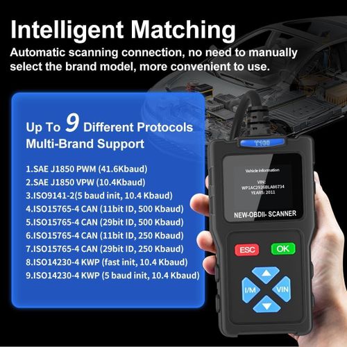 product_image_name-Generic-OBD2 Automotive Diagnostic Scanning Tool, Full System Fault Code Reader-4