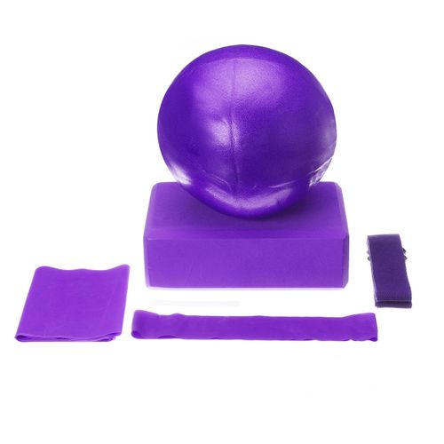 Generic 5pcs Yoga Equipment Set Include Yoga Ball Yoga Blocks