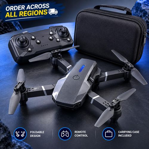 Gree Foldable Drone Remote-Controlled Flying Toy – Dark Grey
