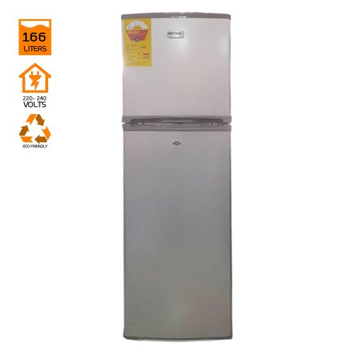 Shop Mitsui ME-208 Double Door Fridge -Silver -166 Litres Online ...