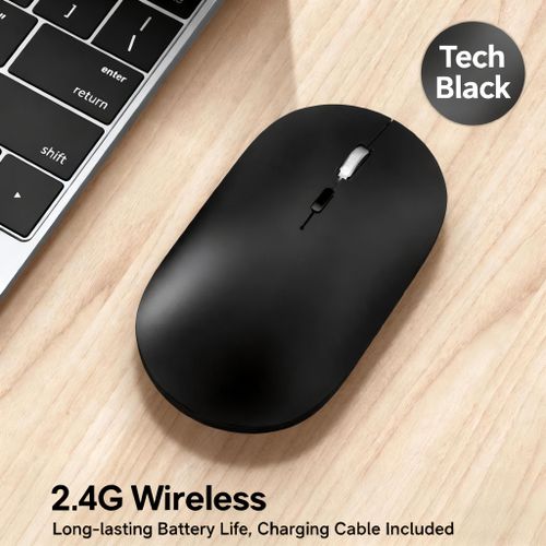 product_image_name-Generic-T-WOLF X2-2.4G Wireless Silent Rechargeable Mouse for Laptops-Black-1