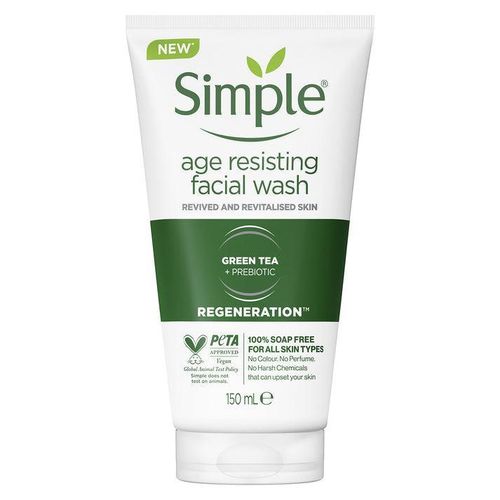 Simple Regeneration Age Resisting Facial Wash - 150ml