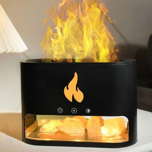 Generic Flame Aroma Diffuser & Humidifier – LED Fire Effect Essential Oil Diffuser - image 3