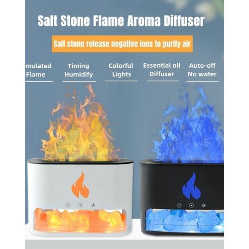 Generic Flame Aroma Diffuser & Humidifier – LED Fire Effect Essential Oil Diffuser - image 6