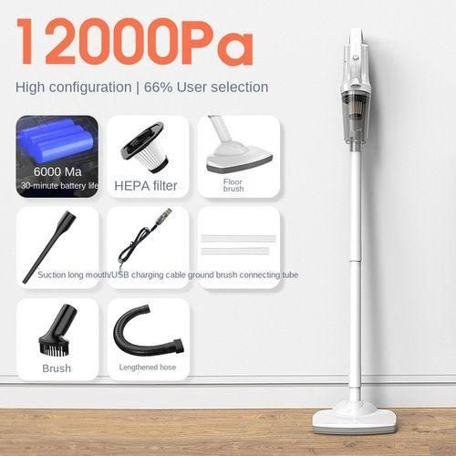 Generic 12000Pa C-ordless Handheld Vacuum Cleaner, Large Suction - image 2