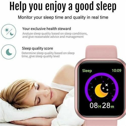 Generic Y68 full touch HD screen Bluetooth calling smartwatch - image 6