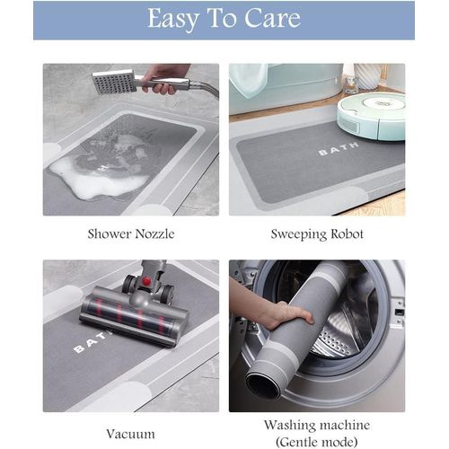 product_image_name-TIMBUTUS- Large Bathroom Toilet Absorbent Bath Mat-Anti-Slip,Quick Dry,80 * 50cm-5