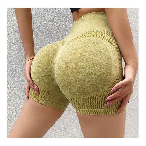 product_image_name-Generic-Professional Ladies Joggers, Yoga Sport Suit Set - Yellow-2