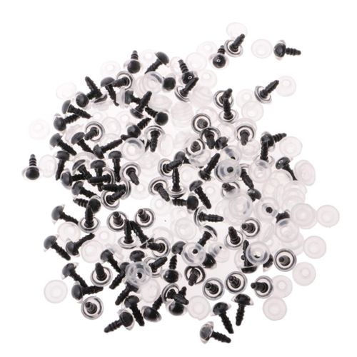 Shop Generic 200 Pieces 10mm 12mm Safety Eyes For Bears Soft Toys Animal  Doll DIY Online