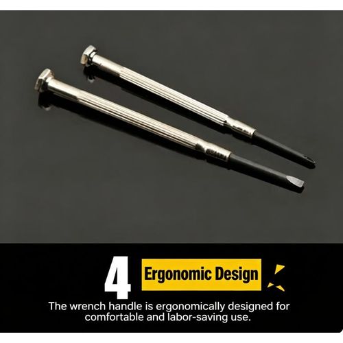 Generic 6pcs screwdriver set, precision repair tool, suitable for watches, clocks and electronic repairs - image 4