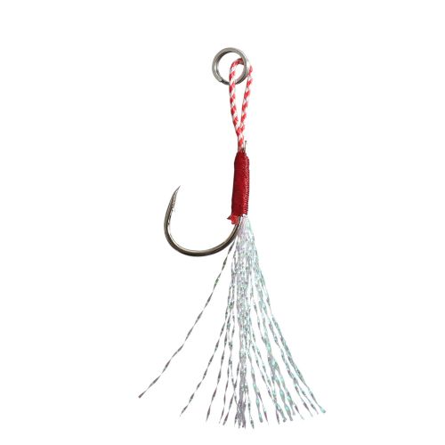 Shop Generic Slow Jigging Fishing Cast Jigs Assist Hook Barbed Single  Online