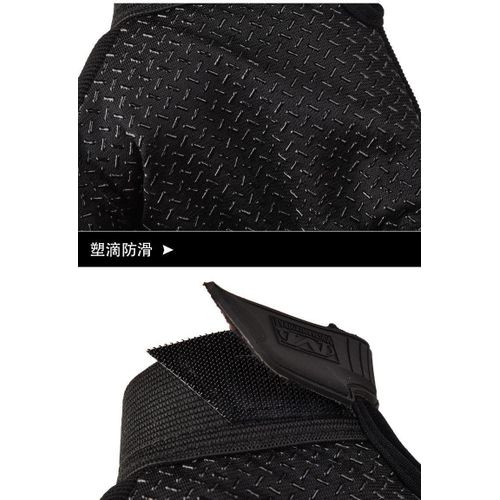 Generic  Half Finger Cycling Gym Hand Gloves Tactical Non-slip Adjustable - image 4