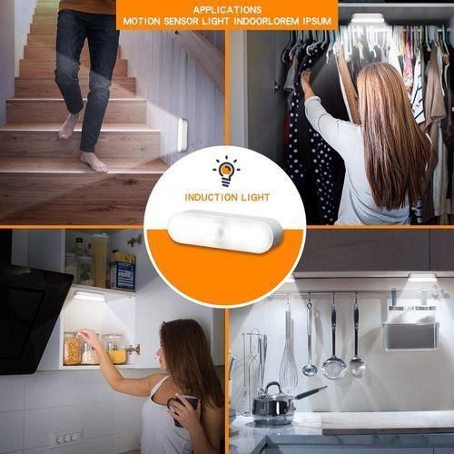 Rhr RHRB Rechargeable Wireless Motion Sensor LED Light with Magnetic Mount – White - image 3