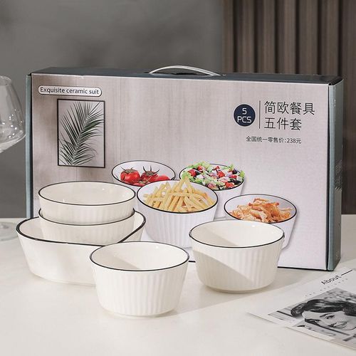 product_image_name-Generic-5-piece ceramic bowl set.-1