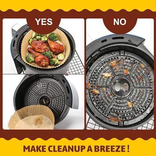 product_image_name-Elfant-50PCS 20cm biger Disposable Air Fryer Paper Liners, Air Fryer Liners-5