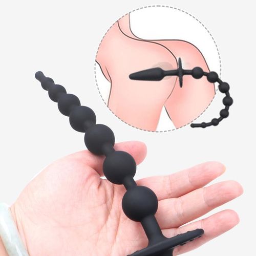 product_image_name-Generic-Silicone bead back yard anal plug for men and women.-3