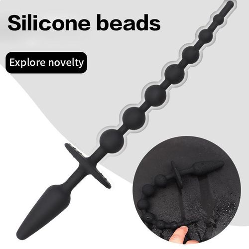 product_image_name-Generic-Silicone bead back yard anal plug for men and women.-7