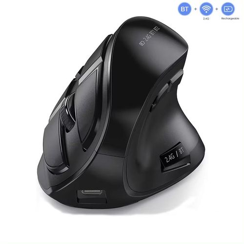JOMAA Ergonomic Mouse Wireless Vertical Mouse Rechargeable Optical Mice for Multi-Purpose Music Mouse Compatible Mac Windows