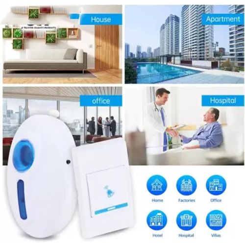 product_image_name-Generic-Smart wireless doorbell, electronic doorbell, long-range remote control doorbell-5