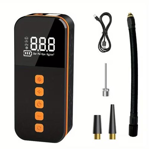 product_image_name-Pump-3 in 1 Car Tire Inflator, power bank and emergency lamp_ black-1