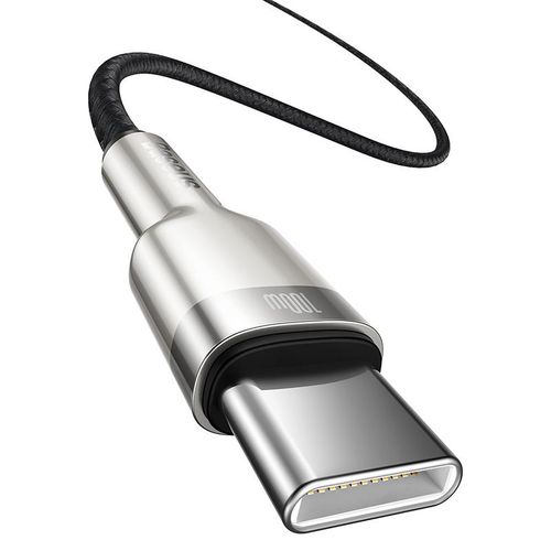 Baseus Cafule Series Metal Data Cable Type-C to Type-C 100W 1m Black - image 2